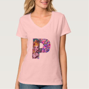 CAMISETA CARTA VALENTINA VENECIANA MASQUERADE MONOGRAM R