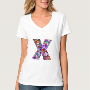 CAMISETA CARTA VALENTINA VENECIANA MASQUERADE MONOGRAM X