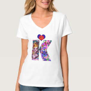 CAMISETA CARTA VALENTINE VENETIAN MASQUERADE MONOGRAM K