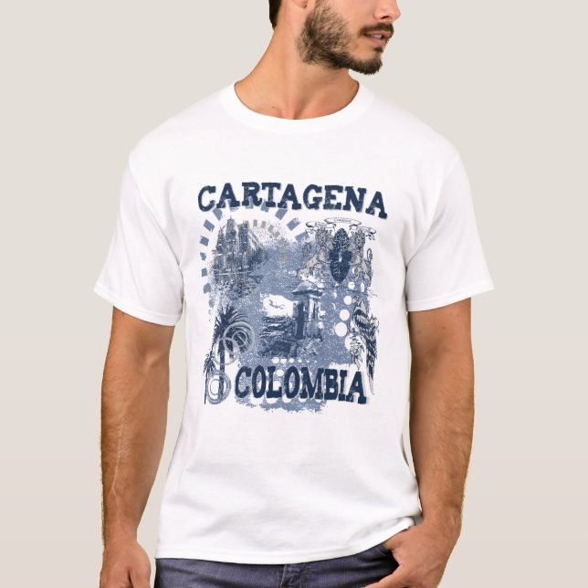 Camiseta Cartagena, Colombia (Anverso)