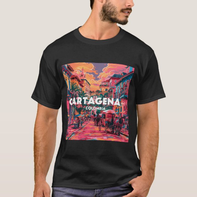 Camiseta Cartagena, Colombia (Anverso)