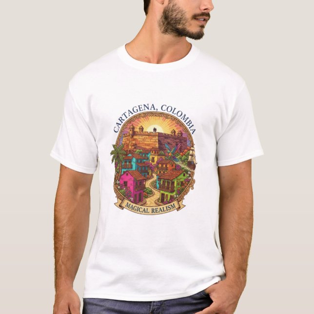 CAMISETA CARTAGENA COLOMBIA (Anverso)