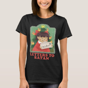 Camiseta Cartas A Satanás Navidades Oscuros Vacaciones Para