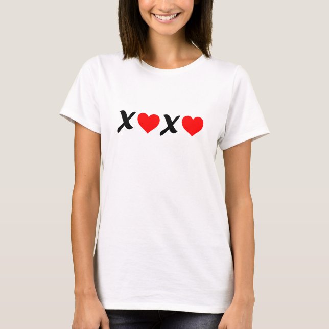 Camiseta Cartas de amor Experiencia XOXO (Anverso)