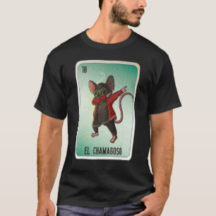 Camiseta Cartas de Bingo de argot de argot mexicano de Cham