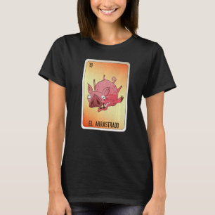 Camiseta Cartas de Bingo de argot de jerga mexicana El Arra