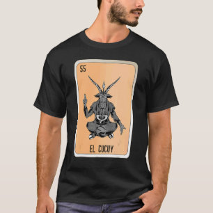 Camiseta Cartas de Bingo de argot de la coloración mexicana