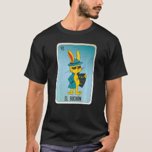 Camiseta Cartas de bingo de argot loga mexicana El Buchón