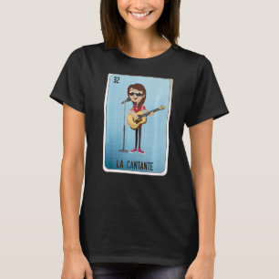 Camiseta Cartas de bingo de jerga mexicana