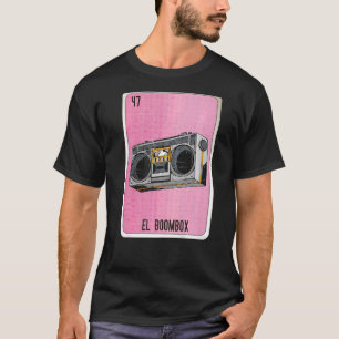 Camiseta Cartas de bingo de jerga mexicana El Boombox