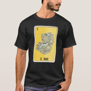 Camiseta Cartas de bingo de jerga mexicana El Varo