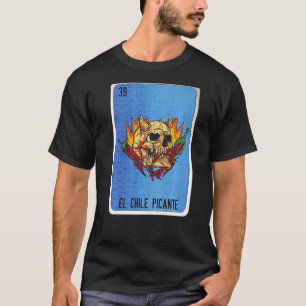 Camiseta Cartas de bingo de jerga mexicana en Chile