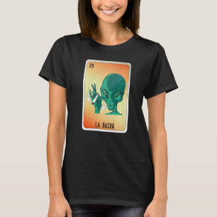 Camiseta Cartas de bingo de jerga mexicana La Bacha
