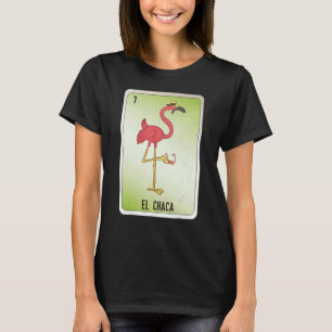 Camiseta Cartas de bingo de jerga mexicana y lotería