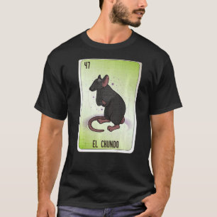 Camiseta Cartas de bingo de jerga mexicana y lotería