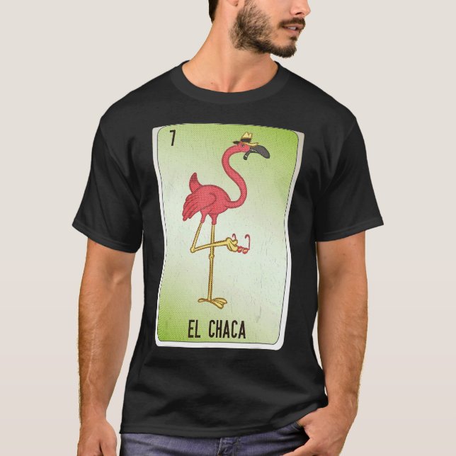 Camiseta Cartas de bingo de jerga mexicana y lotería (Anverso)
