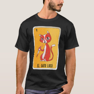 Camiseta Cartas de Bingo de la Lotería de la Canción Mexica