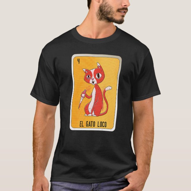 Camiseta Cartas de Bingo de la Lotería de la Canción Mexica (Anverso)