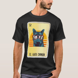 Camiseta Cartas de Bingo de la Lotería de la Canción Mexica
