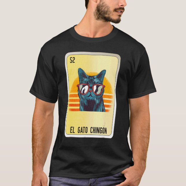 Camiseta Cartas de Bingo de la Lotería de la Canción Mexica (Anverso)