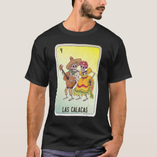 Camiseta Cartas de Bingo de Lotarteria Mexicana de Las Cala