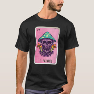 Camiseta Cartas de Bingo de Lotería de la Canción Mexicana 