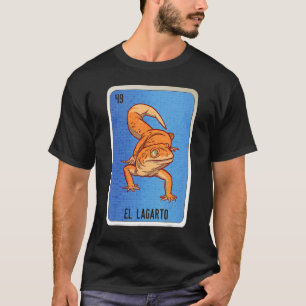 Camiseta Cartas de Bingo de Lotería Slang Mexicano de El La