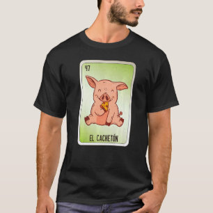 Camiseta Cartas de Bingo de Lottery Mexicano de El Cacheton