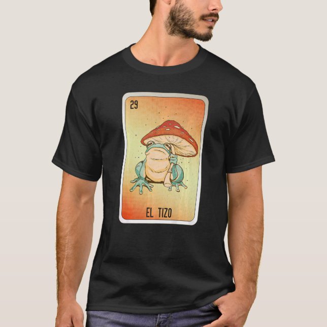 Camiseta Cartas de Bingo de Lottery Mexicano El Tizo (Anverso)