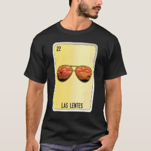 Camiseta Cartas de Bingo de Lottery Mexicano Las Lentes
