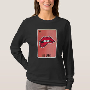 Camiseta Cartas de Bingo de Lottery Mexicanos Los Labios