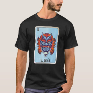Camiseta Cartas de Bingo de Lottery Slang Mexicano de El Sa