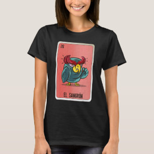 Camiseta Cartas de Bingo de Lottery Slang Mexicano de El Sa