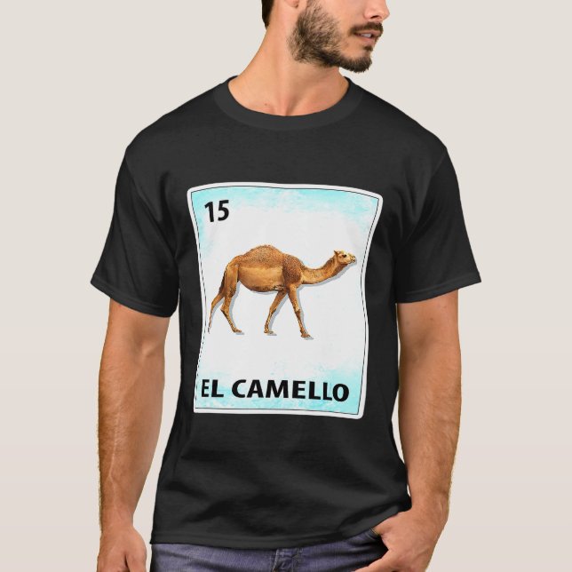 Camiseta Cartas de camellos mexicanos de El Camello (Anverso)