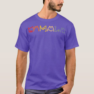 Camiseta Cartas de gatos de Kamala positivas