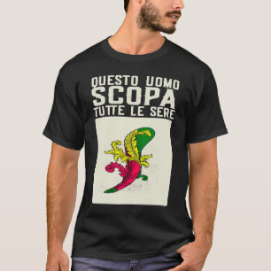 Camiseta Cartas de la Copa de Fútbol de Italia