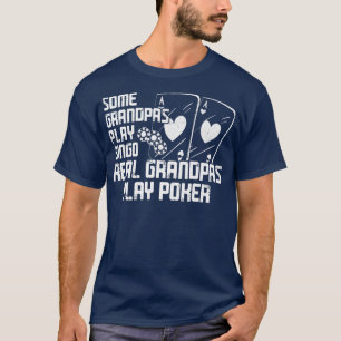 Camiseta Cartas de póquer Abuelo Vintage Algunas Abuelas Pl