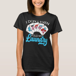 Camiseta Cartas de póquer Bluffing Casino Jugador de apuest