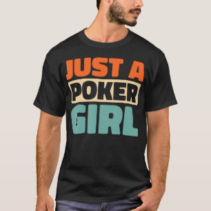 Camiseta Cartas de Póquer Texas Holdem Jugador Apuestas Sol