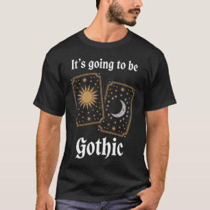Camiseta Cartas góticas Tarot Fortune Mov de literatura med