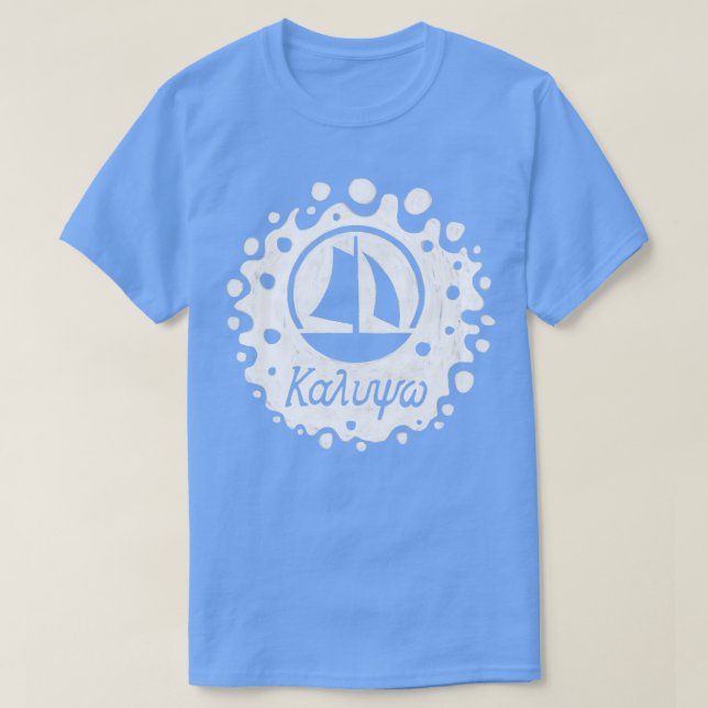 Camiseta Cartas griegas de Kalypso (Diseño del anverso)