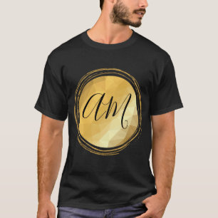 Camiseta Cartas monográficas de personalizado de marco met
