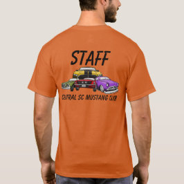 Camiseta Cartas oficiales de la CSCMC Car Show Staff T-Shir