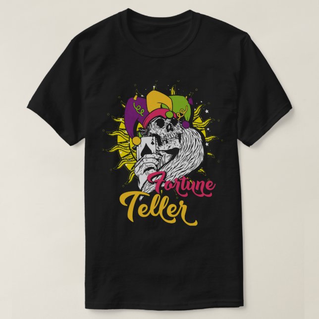 Camiseta Cartas Tarot de Fortune Teller Magic Occult (Diseño del anverso)