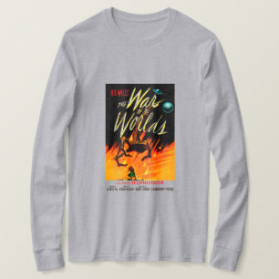 Camiseta Cartel Antiguo de la Guerra de los Mundos