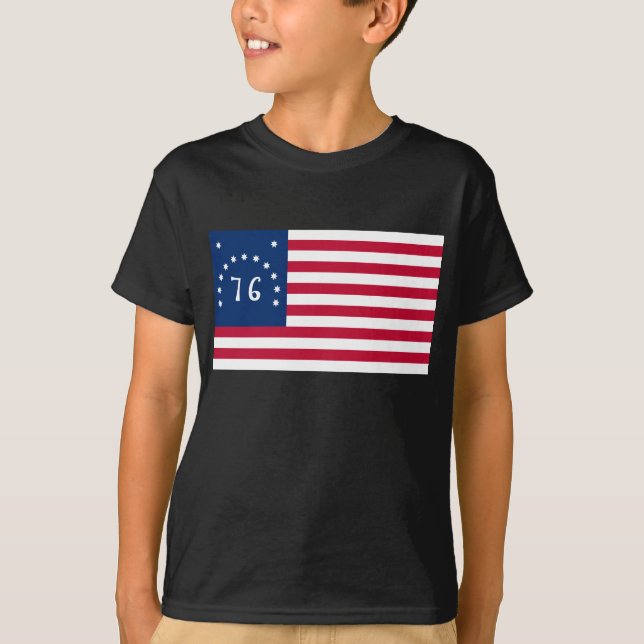 Camiseta Cartel de Bennington: La bandera de la batalla de  (Anverso)