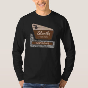Camiseta Cartel de bienvenida al Parque Estatal Straits Mic