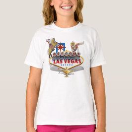 Camiseta Cartel de bienvenida de Las Vegas/Dejando Las Vega