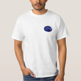 Camiseta Cartel de Birthstone Sapphire September T-Shirt