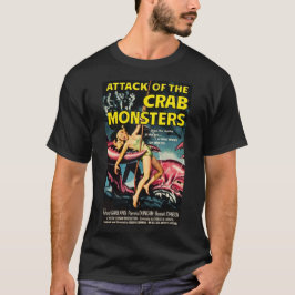 Camiseta Cartel de la película de terror "Crab"
